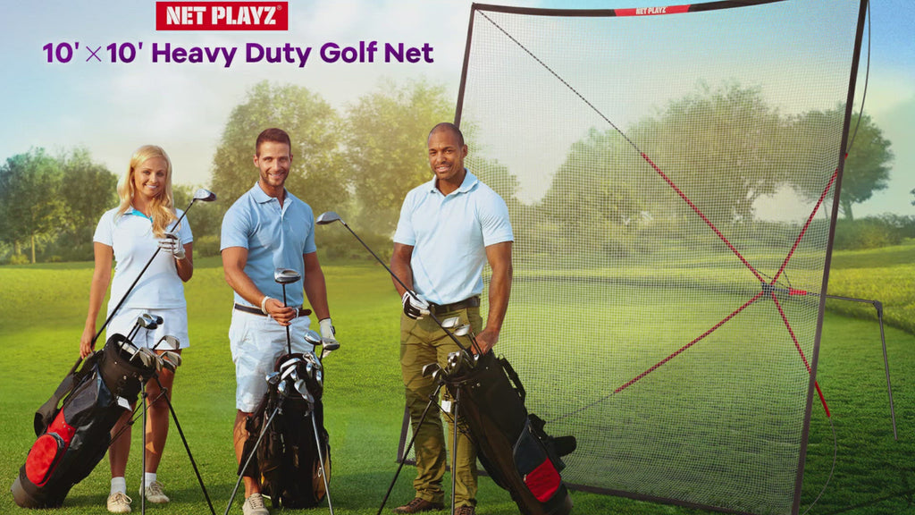 Golf Hitting Net, 10ft x 10ft Golf Practice Net