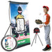 baseball gifts, practice training pitching boys kids baseball gifts pitchback rebounder net fans age