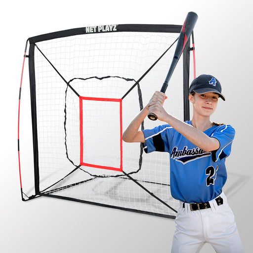 baseball net , hitting pitching net practice trainning aids rukket softball aids skill training base
