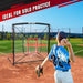 baseball net , hitting pitching net practice trainning aids rukket softball aids skill training base