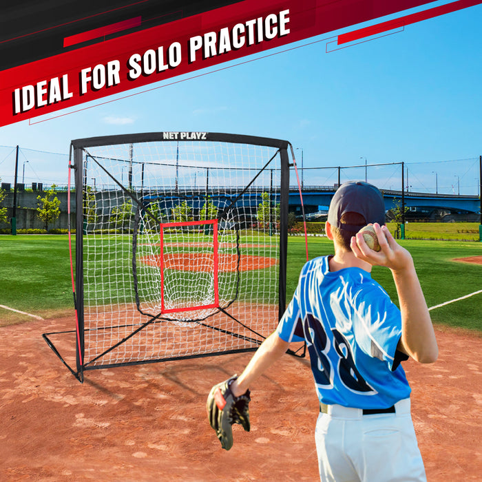 baseball practice nets, hitting pitching net practice trainning aids rukket softball aids skill trai