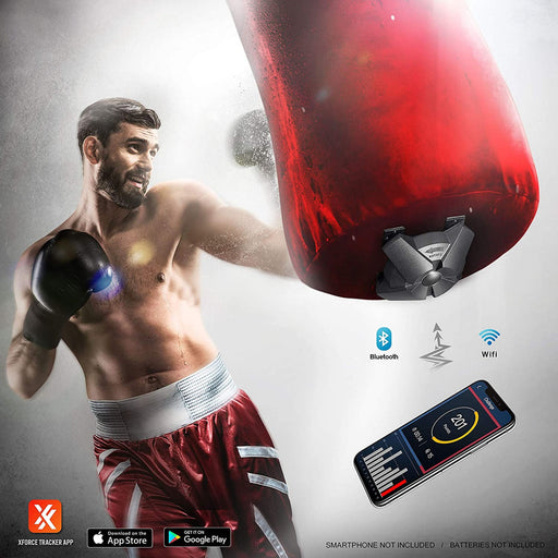 boxing tracker, gift boxers fans boxing gadgets gear punch speed power sensors ufc xforce app christ