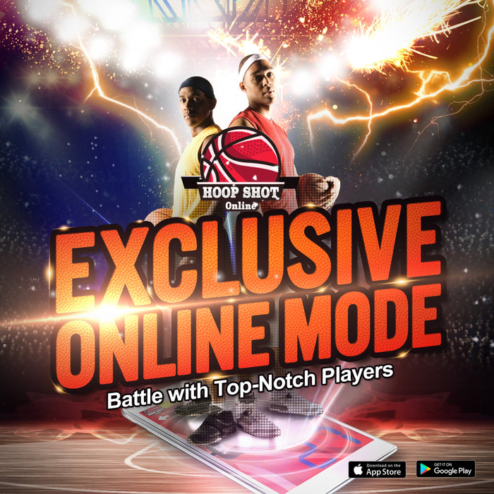 E-Jet Sport Game Basketball Arcade Games (Online Battle & Challenge, Shoot  Hoops) - Electronic Arcade Basketball Games, Dual Shot 