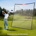 golf hitting net, hitting nets heavy duty golf nets for home training aids walmart home driving rang