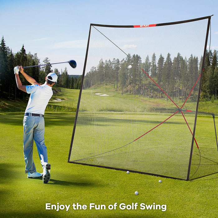 Golf Practice Net, 10ft x 10ft Golf Practice Net — AwesomeInTheBox