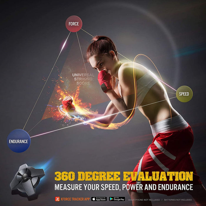 Boxing Progress Tracker Boxing Punch Trackers - Force Tracker, Punch Speed Power Boxing Sensor ...