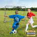kids metal soccer goals, steel aluminium nets gifts kids football backyard teens franklin 5 6 year o