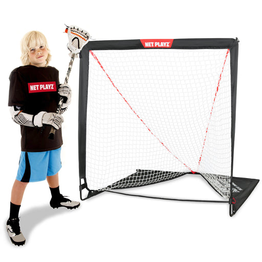 lacrosse goals, net amazon pop-up portable foldable collapsing backyard practice training age 6 7 8