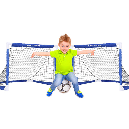 Mini Soccer Nets, Plastic Football Goals, Set of 2 — AwesomeInTheBox