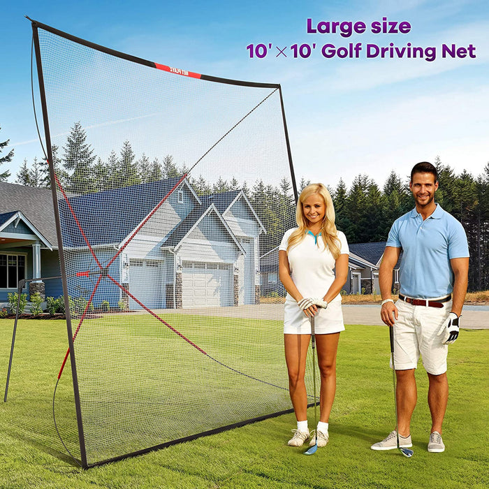 Net Playz 10ft x 10ft Golf Practice Net