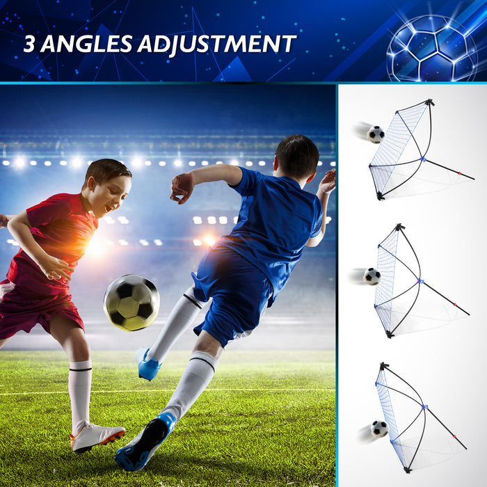 Net Playz 4.69ft x 3.38ft Soccer Rebounder, Portable