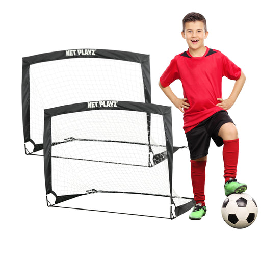 pop up soccer goals, portable pop-up foldable gifts kids football backyard family teens franklin 3 4