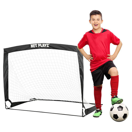 portable soccer goals, portable pop-up foldable gifts kids football backyard family teens franklin 3
