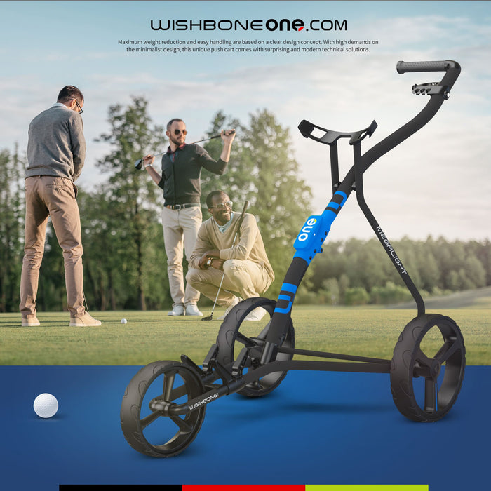 Push-Pull Golf Carts 9lbs - 1Step Folding, Minimalistic Design —  AwesomeInTheBox